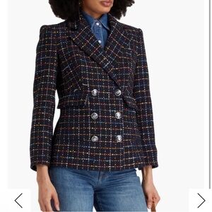 Veronica Beard Multicolor Plaid Blazer